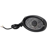 Kramp Headlight LED, 20/24W, oval, 10/30V, 166x106.2x97.5mm, high/low beam, 3-pin open cable flush mount LA10635