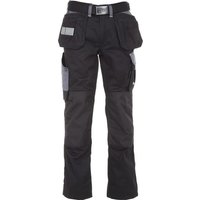 Kramp Trousers, unisex, XS, W28-32", black/grey, Kramp Original KW102830089080