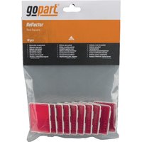 gopart Reflector, red, square LA75012