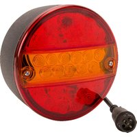 Kramp Multifunction rear light LED, round, 12V, diameter 142mm, 5-pin, LA40046