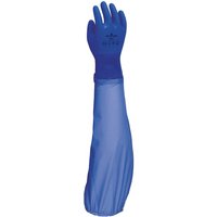 Showa Work gloves blue cotton 65cm long size 8/M 690 by HS6908