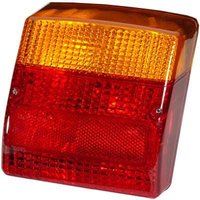 Hella Light lens, amber/red, square LH/RH/rear 9EL990142001