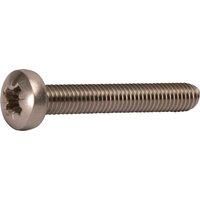 Kramp Pan head machine screw M6x12 stainless steel A4 DIN7985 7985612RVSA4