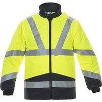 Hydrowear Parka Jacket Hi-vis, yellow-blue, size XL, UK:42/EU:56, Tenderline, Pluto by 052030IXL