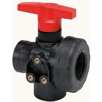 GEOline 1" 3-way ball valve panel mounting 8218253