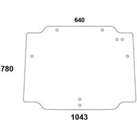 Kramp Rear window upper 44910455N