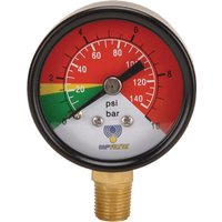 MP Filtri Visual pressure gauge 1/8 BSP btm 1,4 bar MPF/MPX/MPT/MPH MP9V1P01