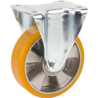 Tente Caster wheel rigid, polyurethane wheel: diameter 160x50mm, plate fitting: 137x105mm Load: 800kg, 4688ITP160P63
