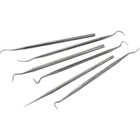 Faithfull Picks & Carvers Set 6 Piece Stainless Steel FAIPICKSET