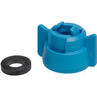 Arag Nozzle cap, bayonet, SW10/8, blue, with gasket, 25 pack, 40299004P025