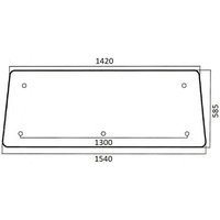 Zetor Rear window 62117909
