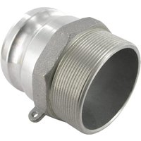 Kramp Camlock Type F 3" male thread aluminium HCN100FAL076