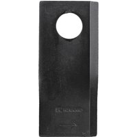 Kramp Mower blade LH 112x49x4mm bore diameter 21mm Suitable for Pöttinger 25 pack 434969KR