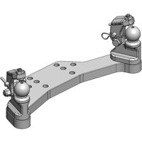 Scharmüller Forced steering K50® R/L with hold-down device for 50-55 mm 00522030A02