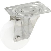 Ro-Carr Caster wheel swivel, polyamide wheel: diameter 80x30mm, plate fitting: 105x85mm Load: 100kg, WH50N80