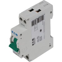 Eaton Miniature circuit breaker 6A,1P+N,C PLN6C61N