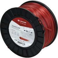 Kramp Trimmer line diameter 2.4mm 207m square red NL24207SKR