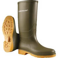Dunlop Boots green size 4 Wellingtons Dull 1624737