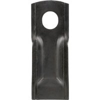 Kramp Mower blade LH/RH 132x50x4mm oval bore 23.0x20.5mm Suitable for Taarup 25 pack KT5611050001KR