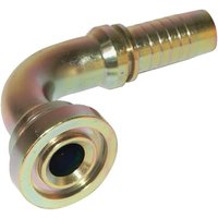 Alfagomma Insert with flange DN32-diameter 54.0mm-90° PFS322090