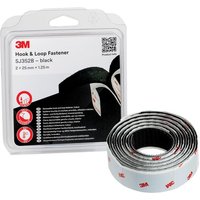 3M Hook and Loop Fastener 25mmx1.25m SJ352Bbk IPC, 7100123266