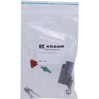 Kramp Set of DT 3 pin connectors plug male DSDT043PSETKR