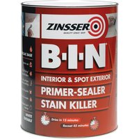 Zinsser B.I.N Primer, Sealer & Stain Killer 5L ZN7020001A1