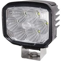 Hella Work light LED, 18W, 850lm, square, 9/33V, transparent, 112x62x129mm Deutsch plug, 6 LED's, 1GA996188021