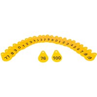 AKROH Flexible neckplate nr. 76-100 yellow 39905000000276100