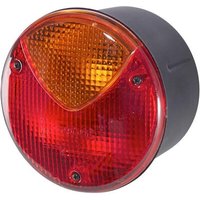 Hella Rear light round, 12/24V, red/orange, bolt on, diameter 122.5mm, 2SD964169111