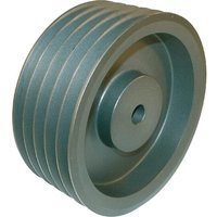 Kramp V-belt pulley 5 groove B or SPB diameter 157 mm 150B5