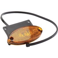 Aspöck Marker light LED, oval, 12V, orange, bolt on, 312369017