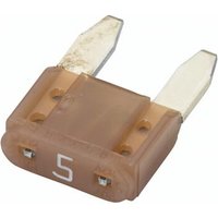 Hella Fuse Mini blade 5A Length 10.9mm beige Pack 50x 8JS728596131