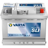 VARTA Battery 12V 55Ah 420A C20 VARTA Promotive SLI 555064042