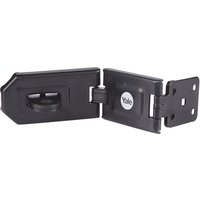 Yale Locks Hardened Steel Hasp 160mm Y155B/160/BK