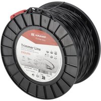 Kramp Trimmer line diameter 2.7x173m, Oval twist, black, Kramp Endura NL27173ERKR