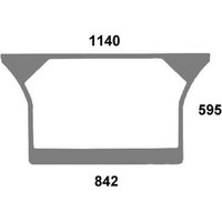 Kramp Rear glass lower 04418956N
