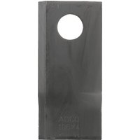 Fella Mower blade RH 106x48x4mm bore diameter 19mm Suitable for 122330