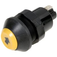 Pneutron Push switch, Up / Down, round, yellow 11275100PN