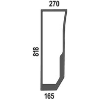 Kramp Lower front window right 44910446N