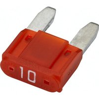 Hella Fuse Mini blade 32V 10A Length 16.3mm red Pack 10x 8JS728596212