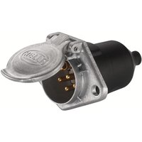 Hella Socket - 24V - 7-pin connector - Plug: Screw Contact 8JB003834001