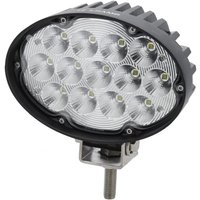 Kramp Work light LED, 65W, 5880lm, oval, 10/30V, 166x148x95mm, Deutsch plug, Spot, 13 LED's LA10432SP
