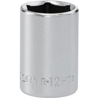 Facom R.12HT 6 Point Standard Socket 1/4in Drive 12mm R.12HT