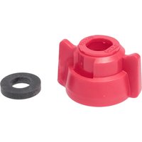 Arag Nozzle cap, bayonet, SW11, red, with gasket, 25 pack, 40290103P025
