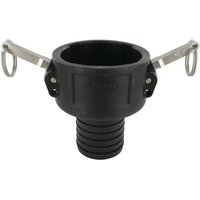 Arag Camlock Type C 3" hose end 63 mm polypropylene 18109C8