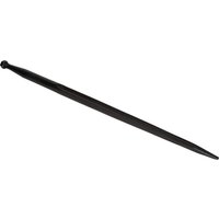 SHW Loader tine, straight, double T section 36x900mm, pointed tip with M22x1.5mm nut, red, FT2S