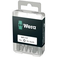Wera Bits TX 15x25 (10 pieces) SC8671ZTX15DIY