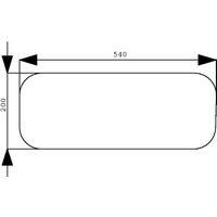 Kramp Rear window lower D6943