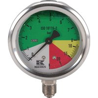 WIKA Pressure Gauge 63mm 20-25 bar bottom connection MA630825